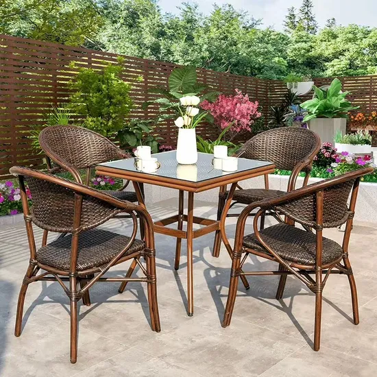 PE Waterproof Large Size Garden Chair Cover Dustproof Furniture Outdoor Cover